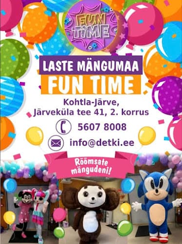 Lastetuba mängumaa "FunTime" - Järve